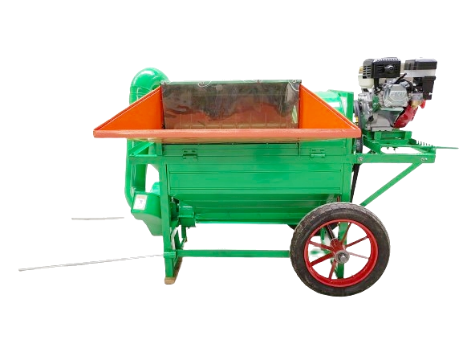 半喂入稻麦脱粒机 Half-feed rice and wheat thresh